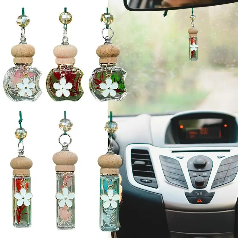 

Автомобильный кулон-парфюм для зеркала заднего вида, автомобильный интерьерный декор, подвески с эфирным маслом, жидкий аромат для дома, офиса и автомобиля