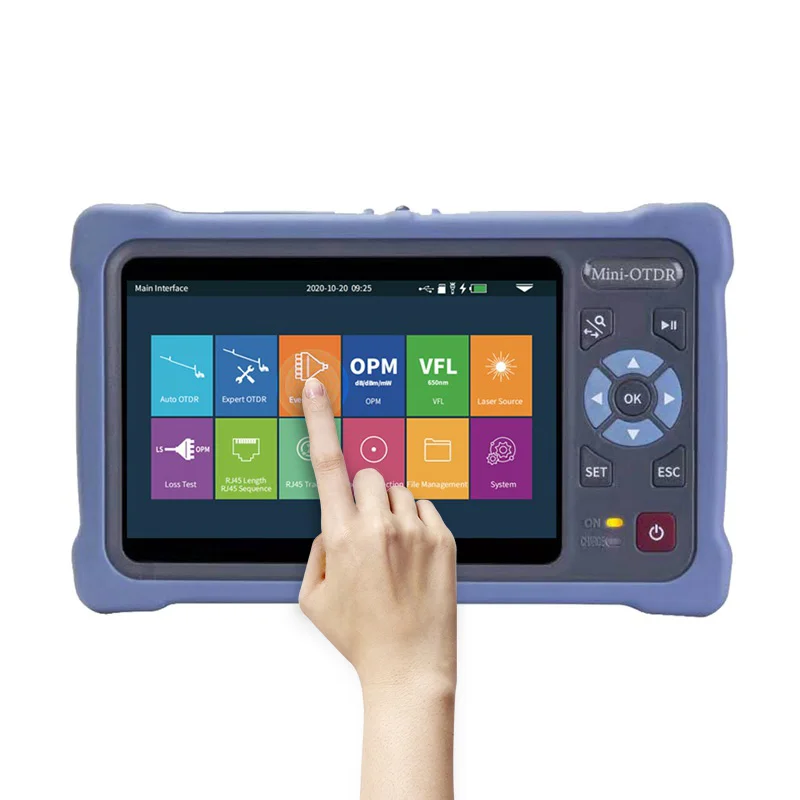 

China OTDR touch screen fiber optic cable tester EXFO otdr 1310/1550nm
