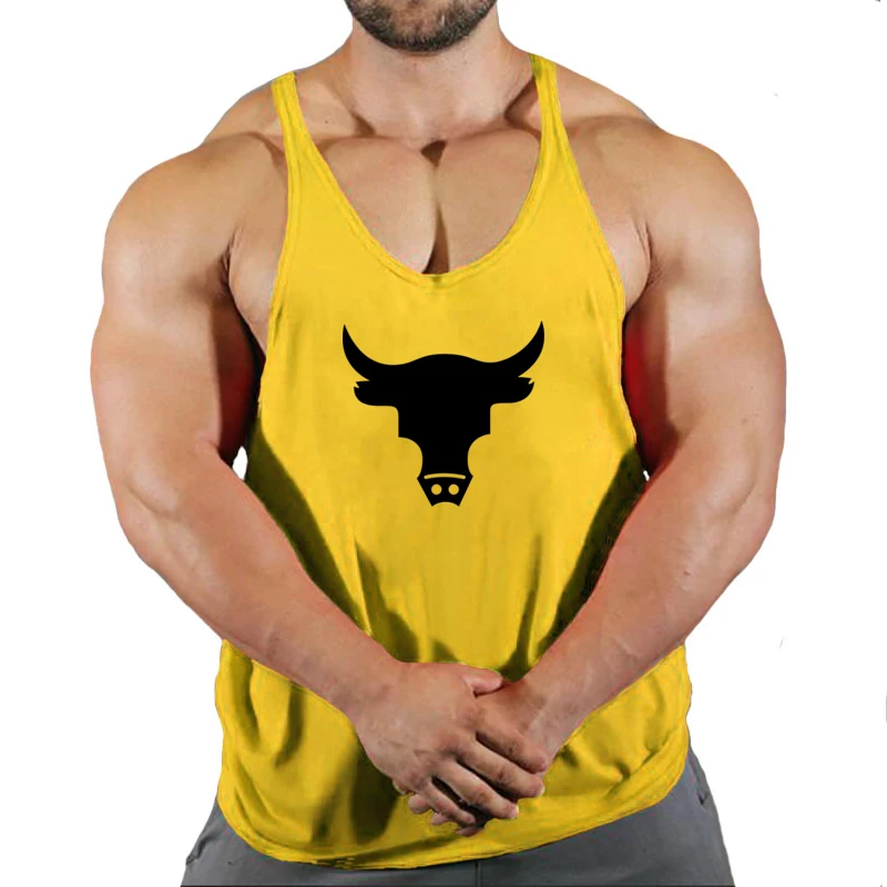 Brand Men's gym clothing Bodybuilding tank top Man summer fashion sleeveless shirt cotton fitness sportswear slim muscle vests