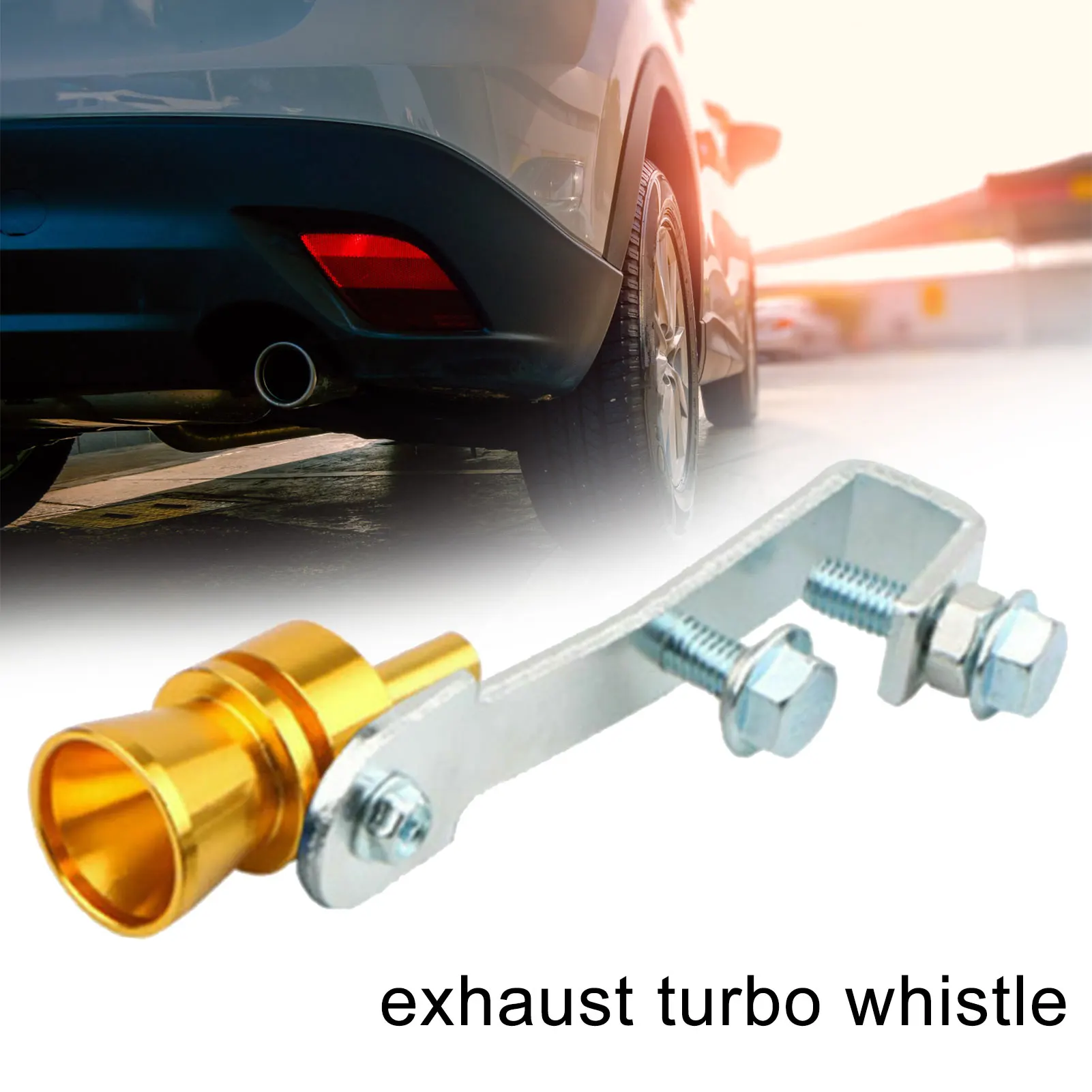 Автомобильный турбо-звуковой свисток выхлопной глушитель выхлопная труба