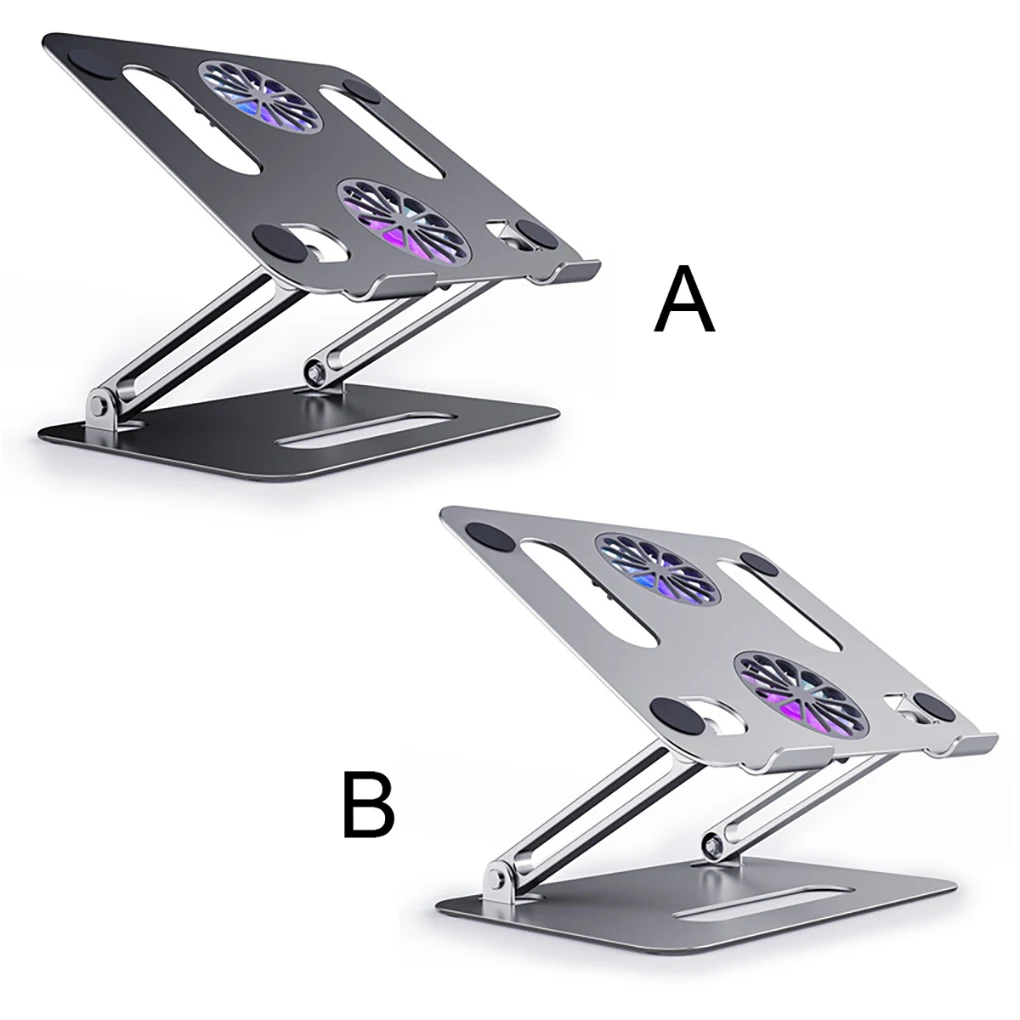 

Laptop Stand for Desk Adjustable Ergonomic Design Free Lift Aluminum Alloy Tablet Computer with Stable Structure