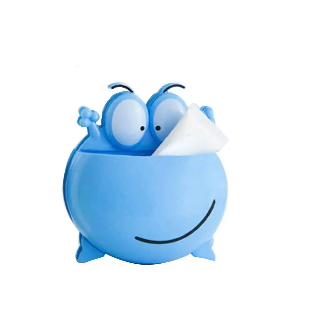 

Bathroom Accessories Toothbrush Holder Wall Suction Cups Shower Holder Cute frog Sucker Toothbrush Holder Suction Hooks Shelf
