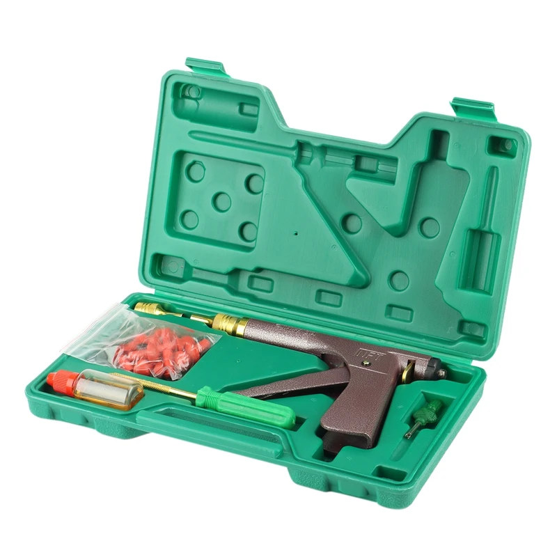 

Набор инструментов для ремонта бескамерных шин, комплект для вакуумного ремонта автомобильных колес с грибовидной вилкой