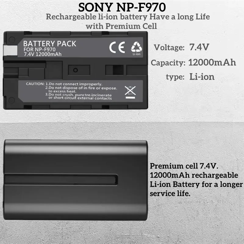 Сменный аккумулятор для цифровой камеры Sony F950 F960 F770 CCD-RV100 TRV58 DCR-TRV110K RV100 DSR-PD150P