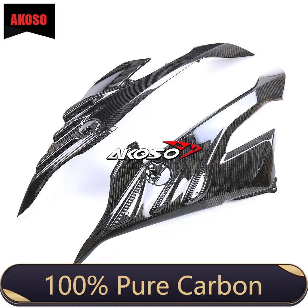 

100% 3K Full Carbon Fiber Motorcycle Body Parts Side Fairings Kit For 2023 BMW S1000RR Front Fairings