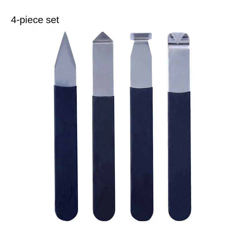 

Leather Handle Graver Diverse Shapes Art Carving Knife Hand Tool Ceramic Tool Capable Of Self Polishing More Comfortable To Use