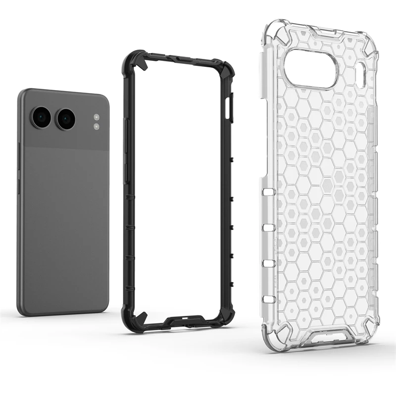 Противоударная задняя крышка для OnePlus Nord 4 Honeycomb Armor прозрачная 6 74 дюйма