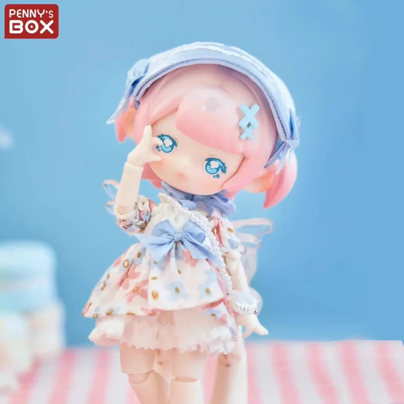 Blind Box Dreamlike Tea Party Series Anime Figure Model Dolls Figurines Obtisu11 1/12bjd Action Figure Toys Gifts