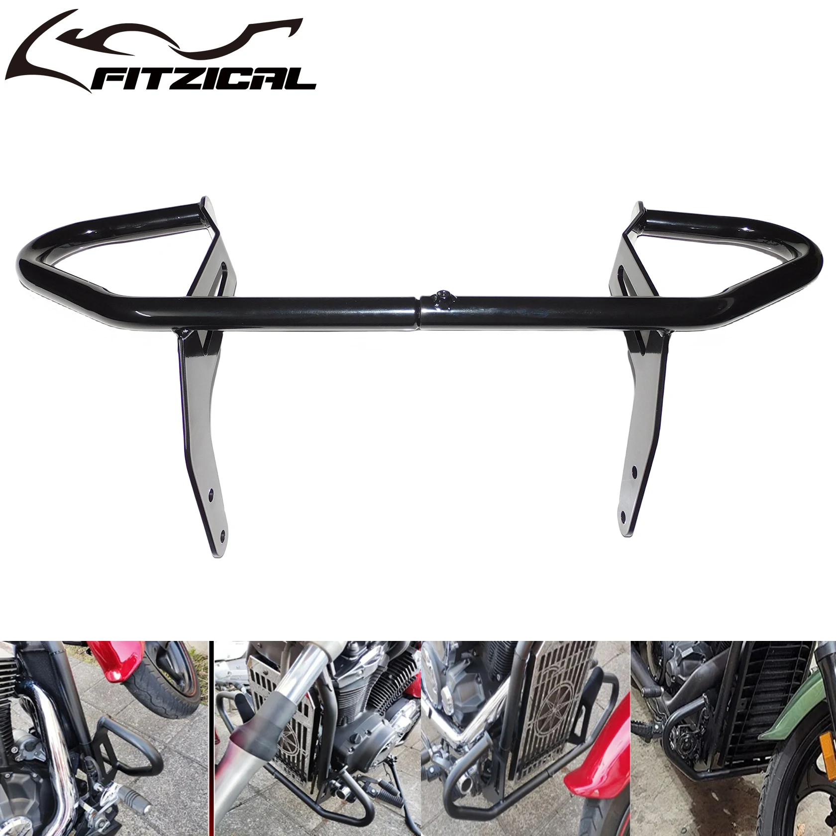 Железная защита двигателя мотоцикла полоса защиты бампера слайдеры защитные