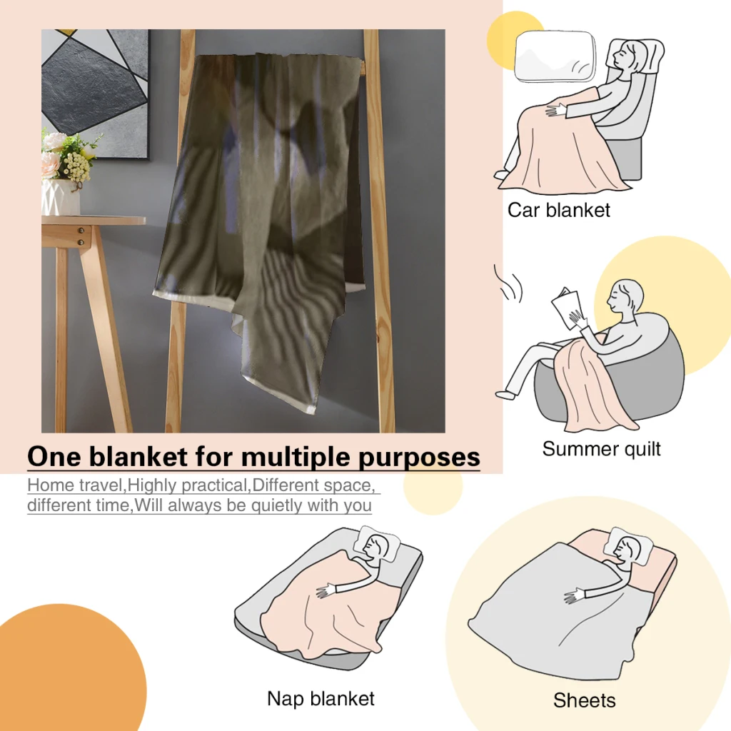 Удобное одеяло медведь альфа-медведь и Сэм из фланцы пушистое мягкое украшение