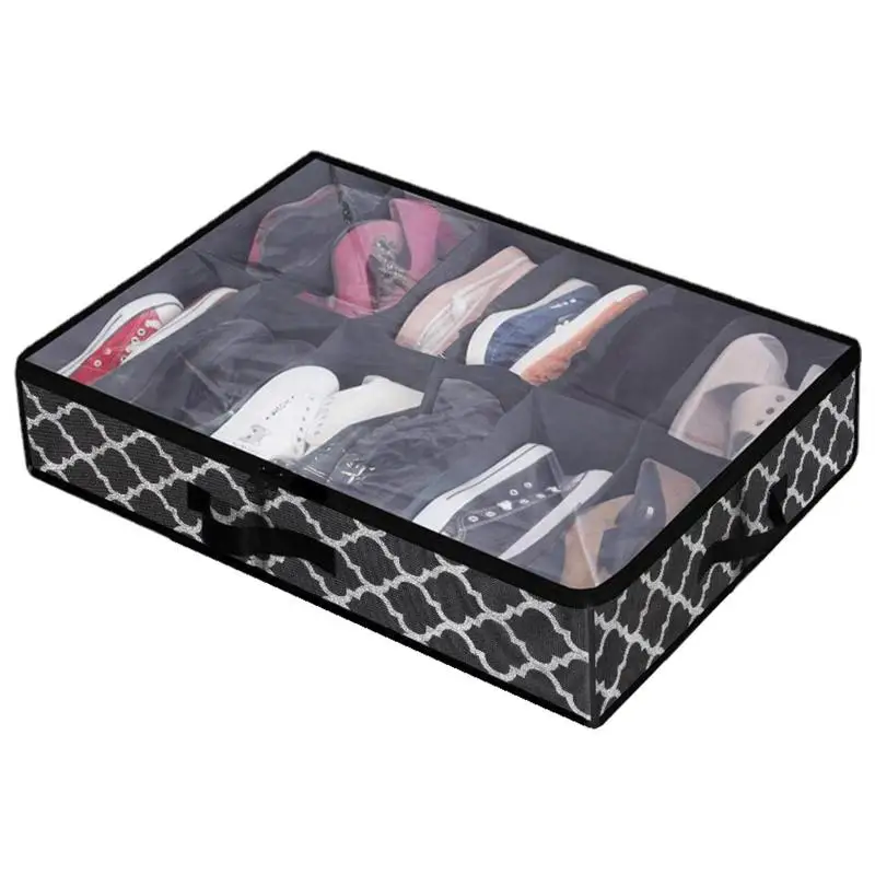 

Under Bed Shoe Storage Underbed Storage Non Woven Box College Essentials Organization And Storage For Dorms Homes Apartments