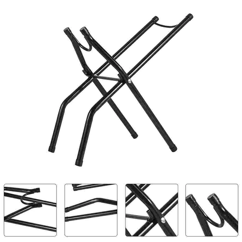 

Outdoor Water Bucket Stand Sturdy Water Bucket Bracket for Camping (Black)