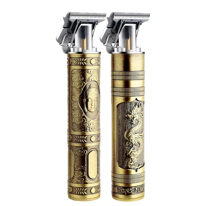 

Hair Clipper Electric Clippers New Electric Men's Retro T9 Style Buddha Head Carving Oil Head Scissors