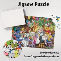 disney winnie the pooh games and puzzles 1000 pieces puzzles for adults diy large puzzle game toys gift large jigsaw for adults