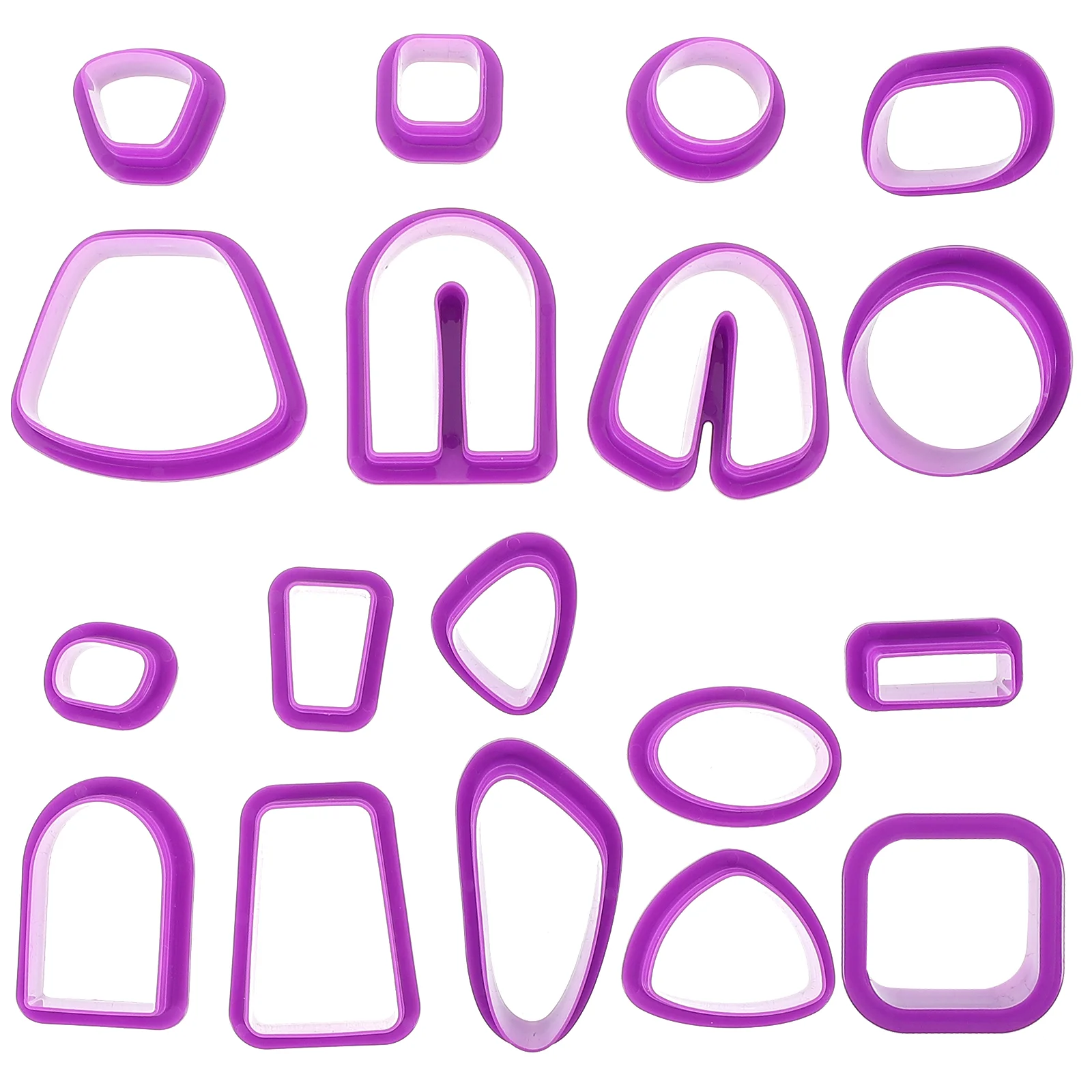 

18 Pcs Earring Making Tools Kit Pottery Craft DIY Polymer Clay Mold Supply Multitools Supplies