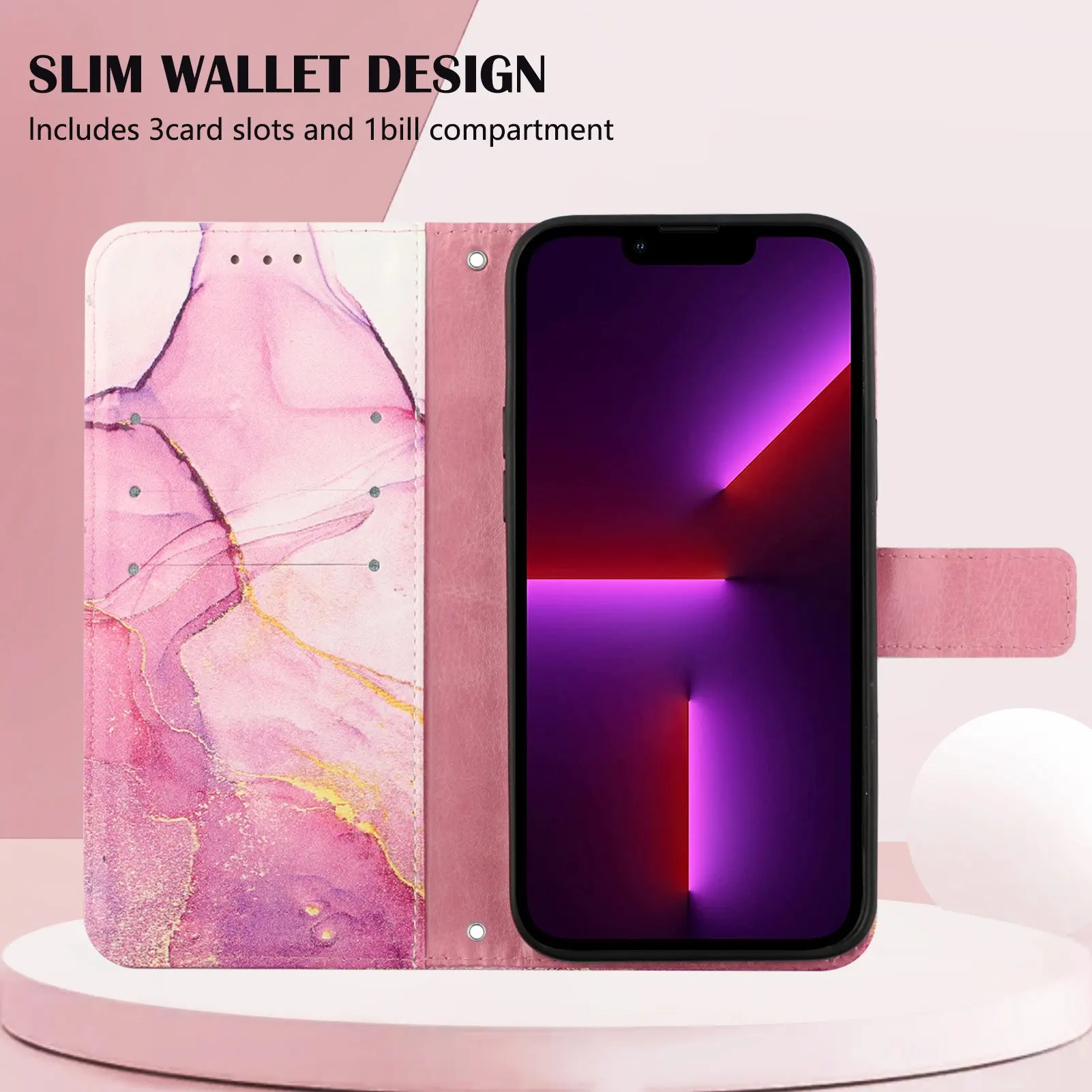Mobile Phone Covers For cellular OPPO A8 Green Etui Case Flip sFor OPPO ajax A31 A56 5G A94 A55S A93 A54 4G A95 A76 A55 A54S A74 images - 6
