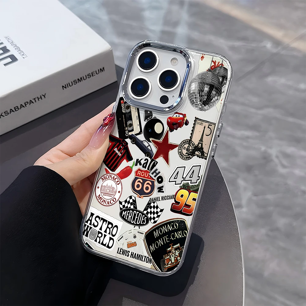 Чехол для телефона с мультяшными машинками Молния МакКуин 95 для iPhone 17e 17 16e 16 15 14 13 12 11 mini Pro Max X XR XSMAX 8 7 Air Plus (art.: 3920da66f55c6) - 3920da66f55c6