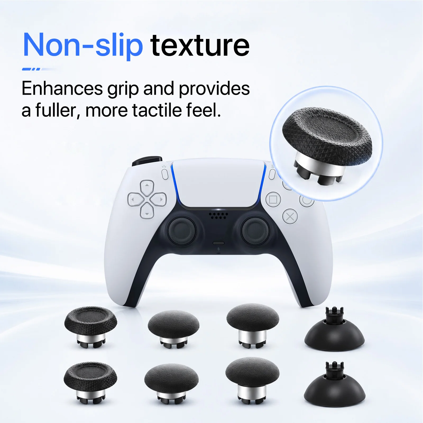 Фото Электромагнитные джойстики AKENS HALLPI AK205 Pro V6 TMR для PS4, PS5 / PS5 Edge – сменные аксессуары для контроллеров №3