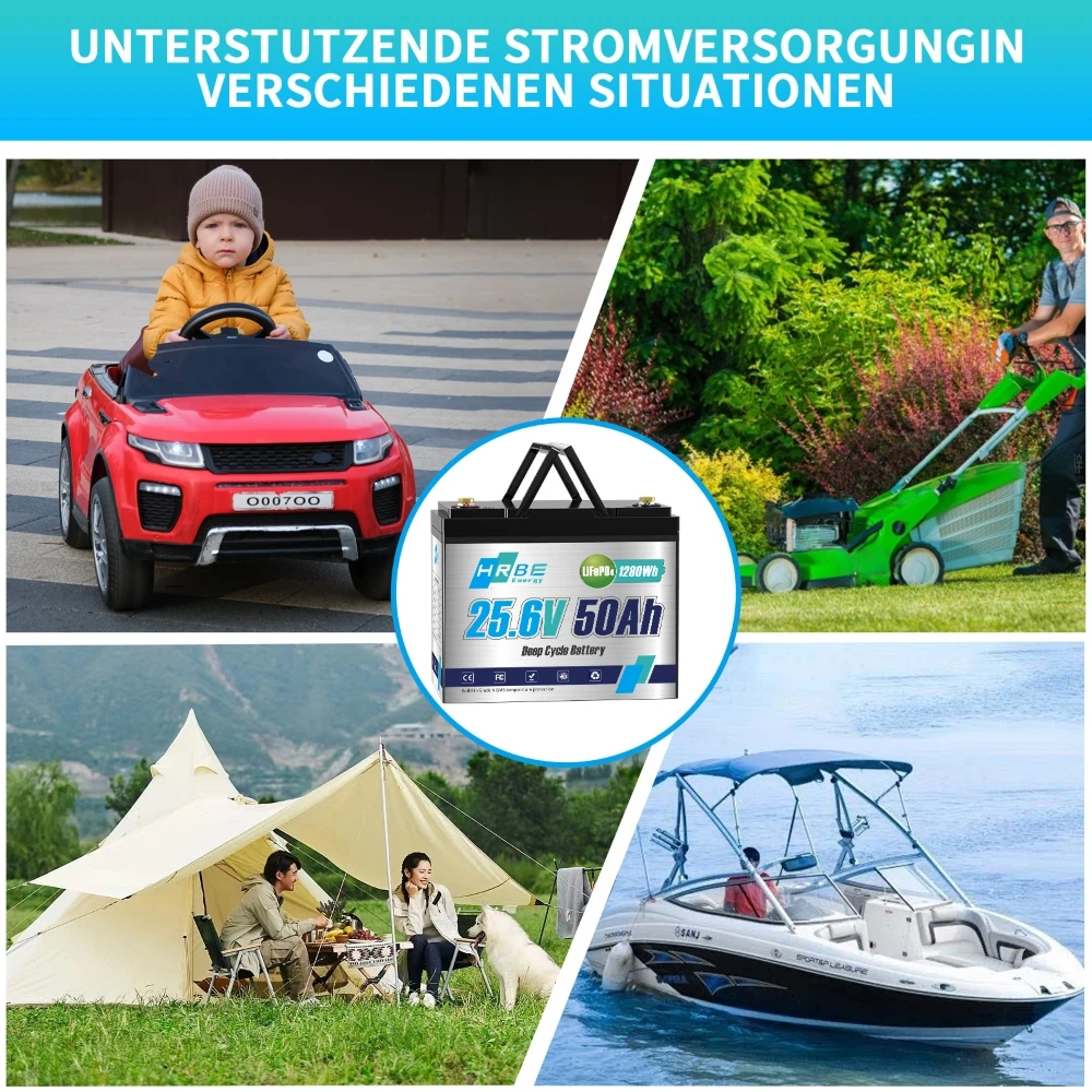 Литиевая батарея LiFePO4 24 в 6000 Ач Втч + циклов 12 В с BMS для дома