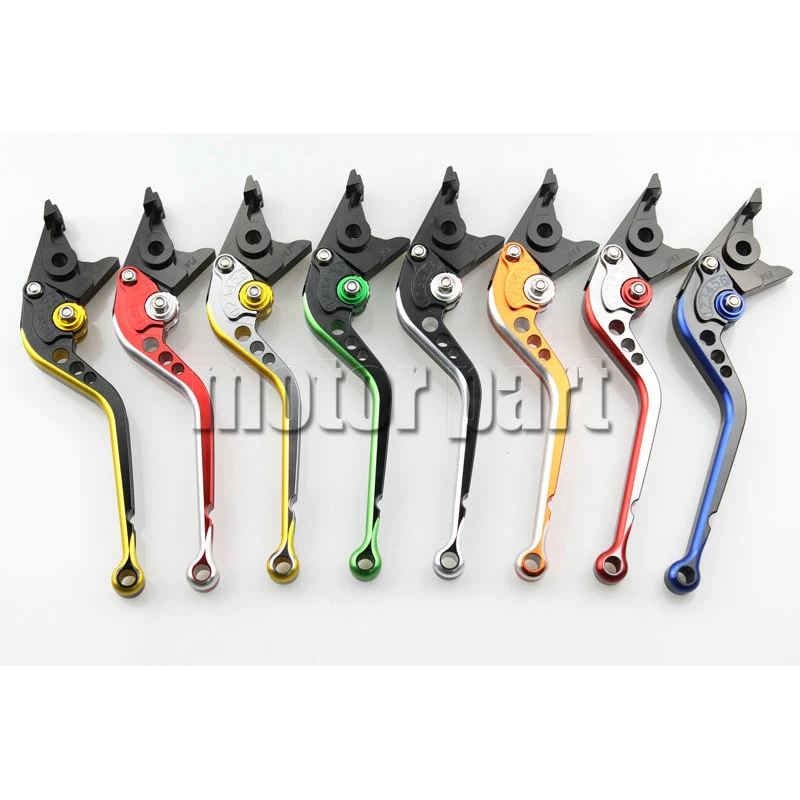 For 99-09 Yamaha YZF 600 R6 R1 FZ1 Fazer R6S USA Canada Version Mixed-color Adjustable CNC Motorcycle Long Brake Clutch Levers | Автомобили