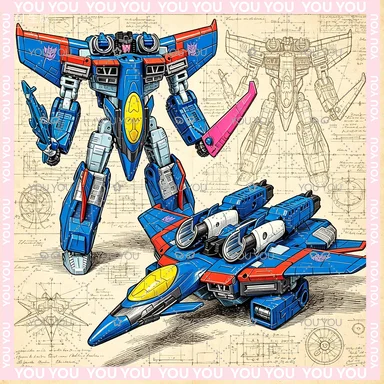 Фото Оригинальный трансформер к 40-летию TL-EX Super Starscream, модель для трансформации, популярные игрушки, забавные и редкие подарки №1
