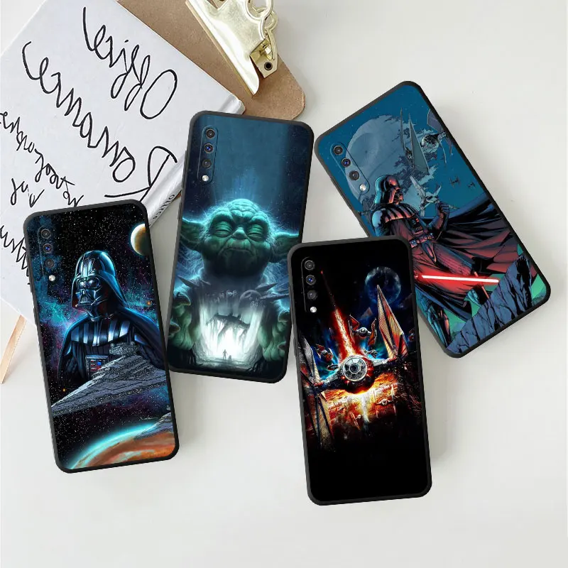

TPU Soft Case for Samsung Galaxy A51 A71 A20e A20s A10 A70 A30 A50 A01 A40 A20 A04 A03 A03s Star Baby-Wars-Yodas Cover Capa