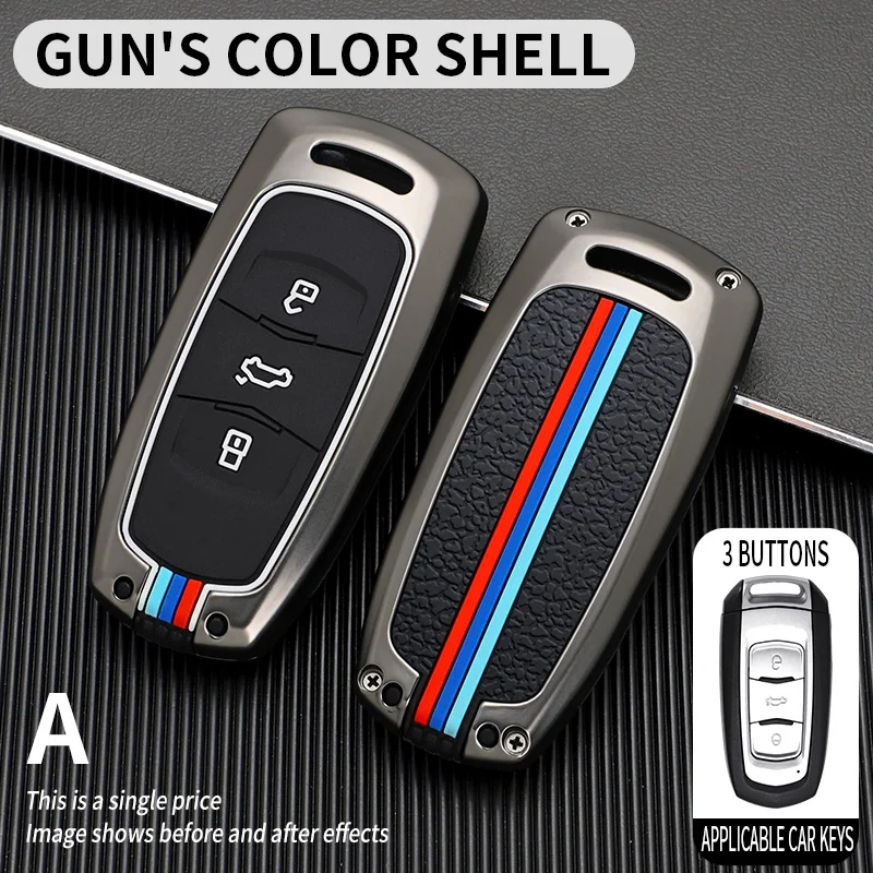 

Zinc Alloy Car remote key case for Geely Atlas Boyue NL3 EX7 Emgrand X7 EmgrarandX7 SUV GT GC9 borui Car remote key case