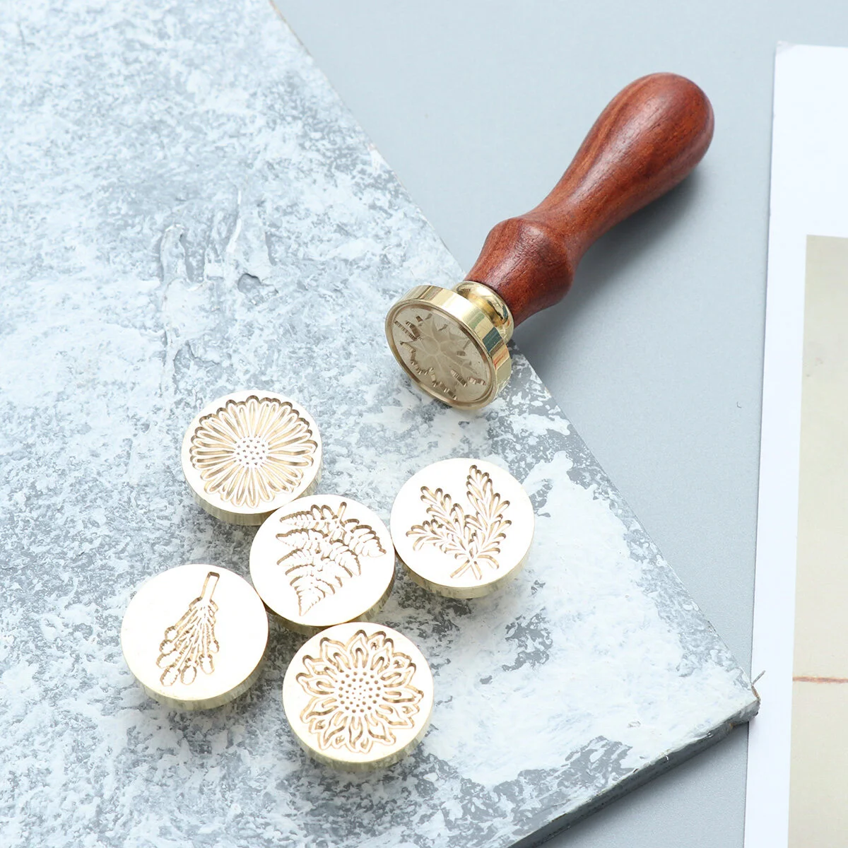 

Botanical Pattern Invitation Envelope Seal Fire Sealing Wax Decorations