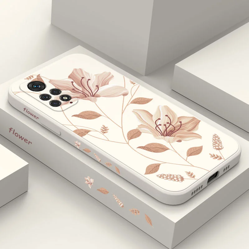 

Delicate Blossoms Phone Case For Xiaomi Redmi Note 11 11S 10 10A 10T 10S 9T 9 8 7 Pro Plus 10C 9A 9C 4G 5G Cover