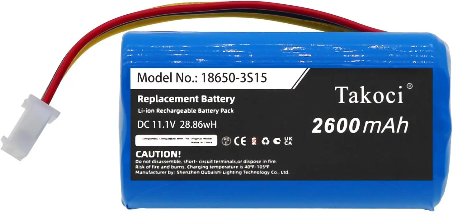 Сменный аккумулятор для CleanMate S460 11 1 В/мА