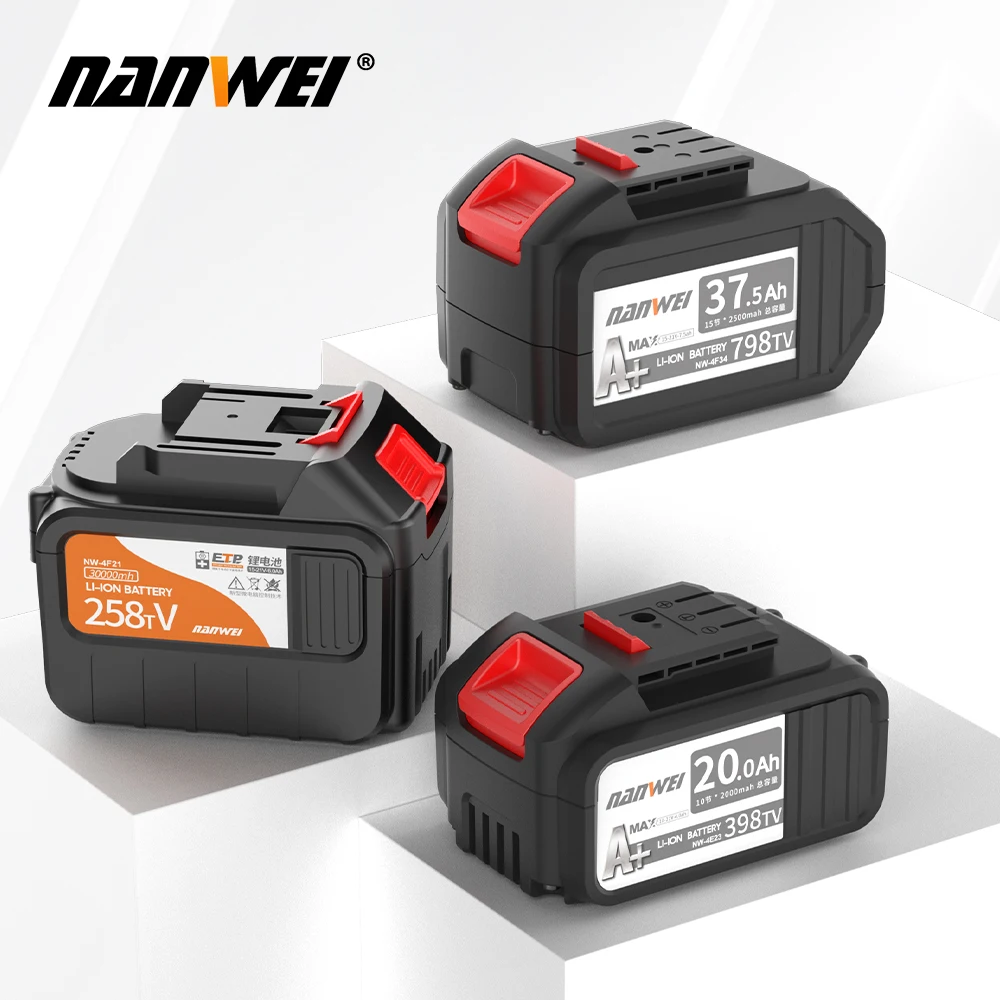 NANWEI 4.0Ah/6.0Ah/7.5Ah батарея Makita перезаряжаемая литиевая батарея электрическая дрель батарея электрическая отвертка электроинструмент