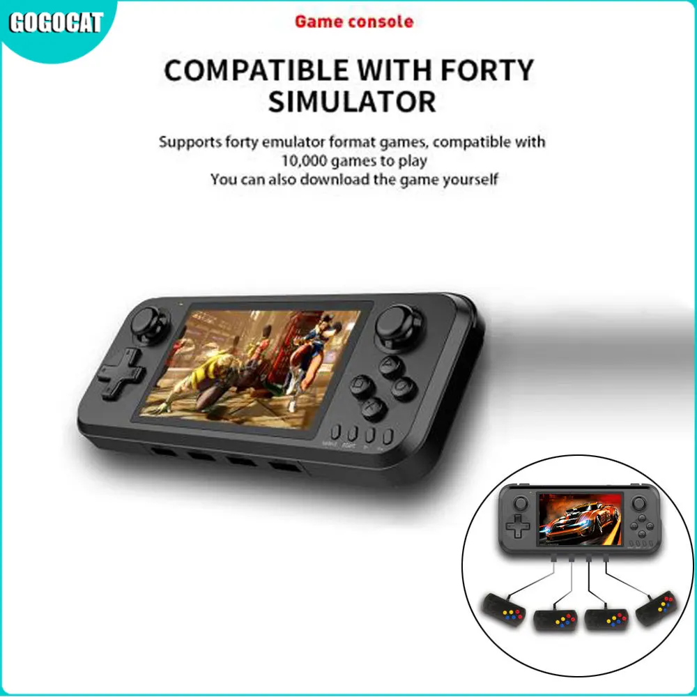

For PSP For GBA for NES Arcade Game New Retro Game Console 4 Inch 16G Linux System Handheld Gaming Player Joystick HD TV-out