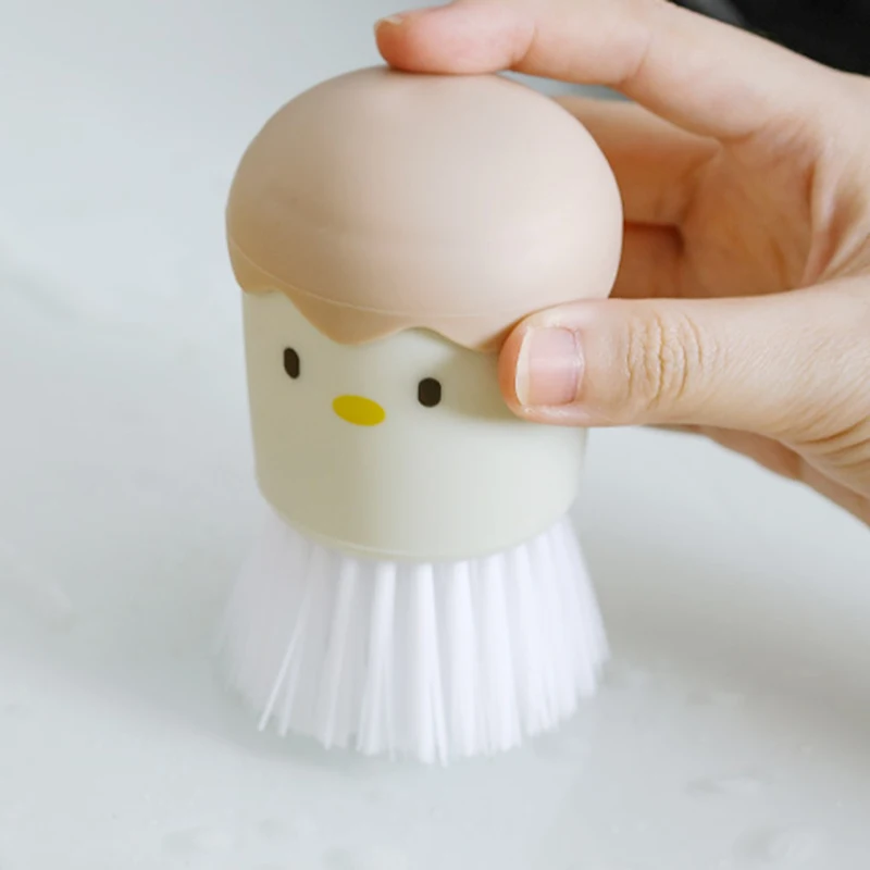 

New Cleaning Brush Multifunctional Cute Cartoon Pan Bowl Kitchen Sink Cleaning Brush Dish Scrub Brushes Cleaning Scrubbers