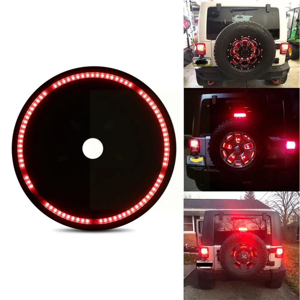 

Светодиодный задний фонарь для задних запасных шин для Jeep Wrangler JL JLU, задний бампер, лампа заднего хода, сигнальные огни, задний фонарь s для ко...