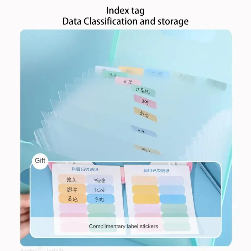 Расширяющиеся папки органайзер для документов 1 карманные файлов портативные