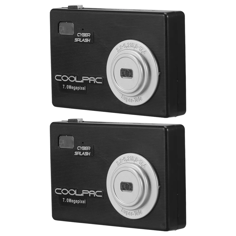 

2 Pcs Water Spray Camera Shooting Toy Mini Abs Tricky Model Funny Playthings Pool Party