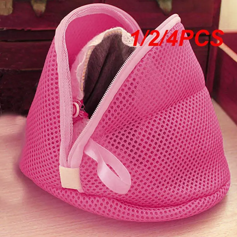 

1/2/4PCS Triangle Bra Wash Laundry Bag Lady Women Bra Underwear Washing Machine Protection Net Mesh Bag Lingerie Hosiery Protect