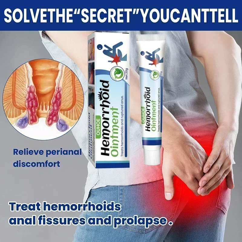 Крем для удаления геморроида NewHemorrhoid внутренний натуральный травяной экстракт