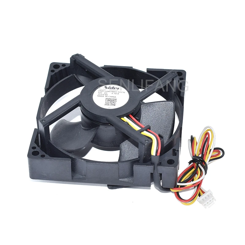 Новый Кулер для Nikon U92C12MS1BA3-57Z32 12 В постоянного тока 0,14 А, квадратный охлаждающий вентилятор с четырьмя проводами