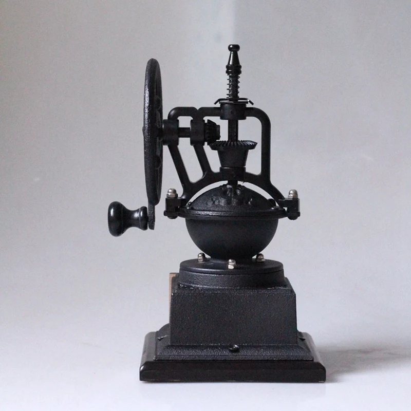 Ретро колесо обозрения итальянская ручная кофемолка со вкусом кофе в зернах