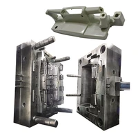 customized medical mold handle plastic gas assisted injection mould and moulding