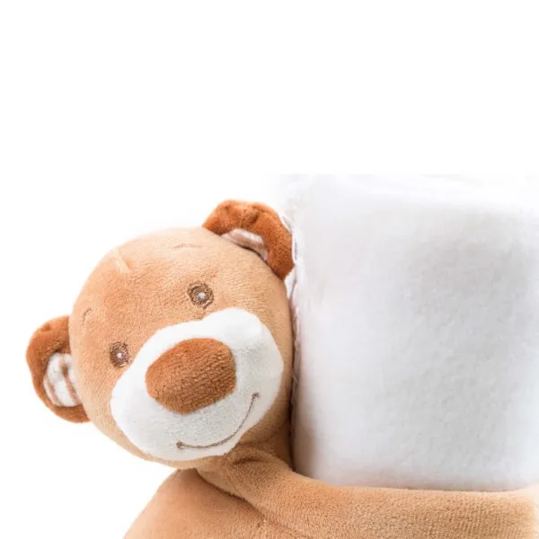 Плюшевое полярное детское одеяло Bear (100X75 см) 144721|Комплекты пижам| |