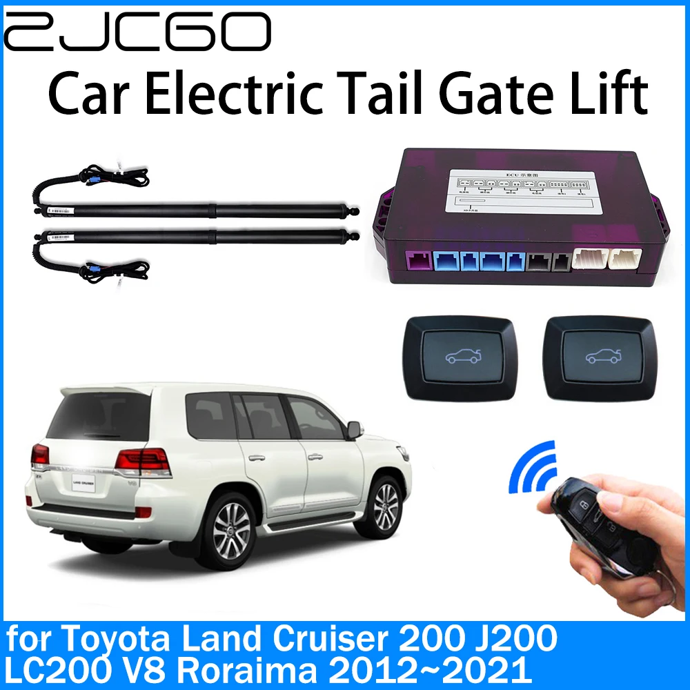

ZJCGO Power Trunk Electric Suction Tailgate Intelligent Tail Gate Lift Strut for Toyota Land Cruiser 200 J200 LC200 V8 Roraima