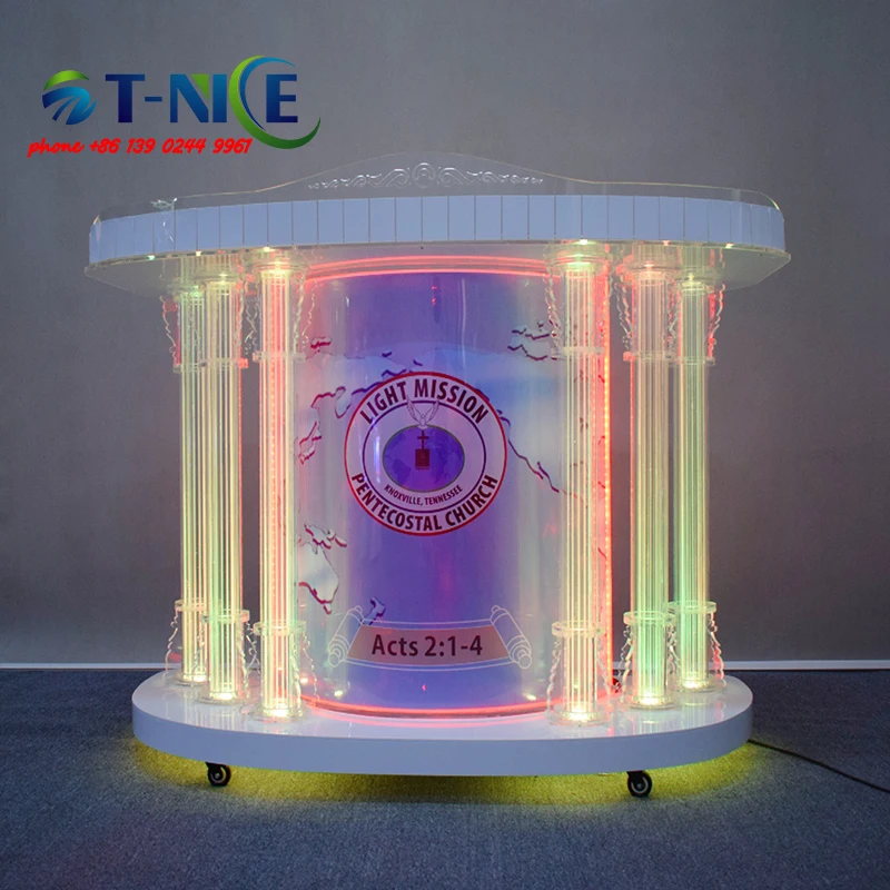 Современный подиум церковная кафедра большая настольная платформа для