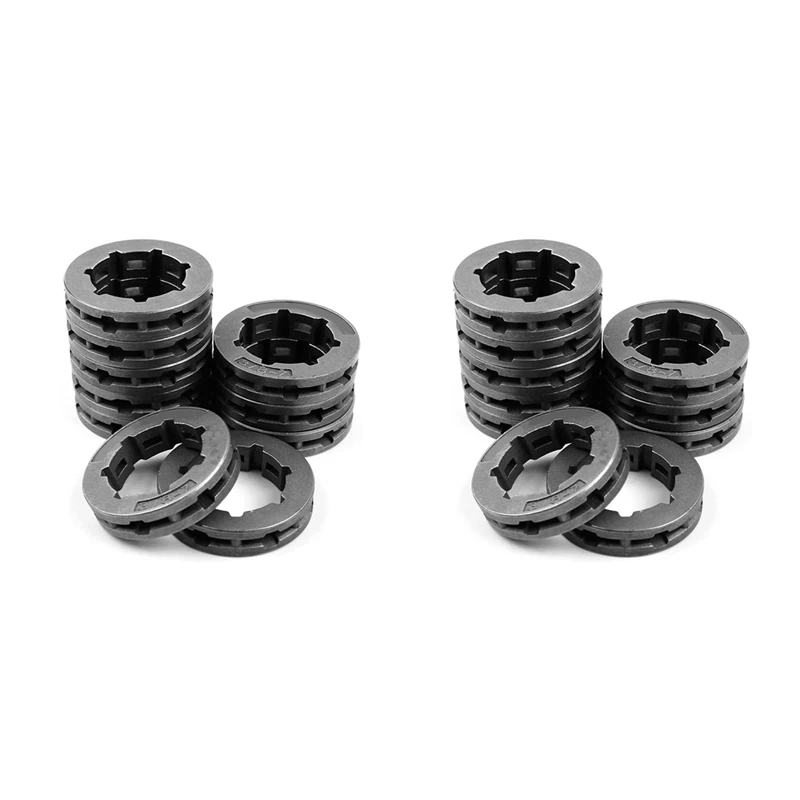 

20Pcs 3/8 Inch 7T 22Mm Chain Drive Rim Sprocket For HUSQVARNA 266 268 272 280 285 288 355 362 372XP 380 385XP Chainsaw