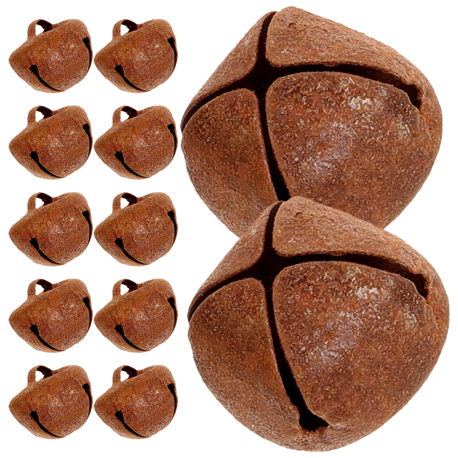 

100pcs Bell Pendant Charms Small Bell Mini Bell Retro Style Bells Holiday DIY Bells