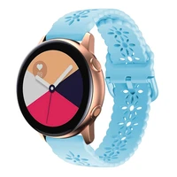 20mm silicone strap for garmin venu2 plussqvivoactive 3 smartwatch wristband bracelet forerunner 645 245 watchband accessories