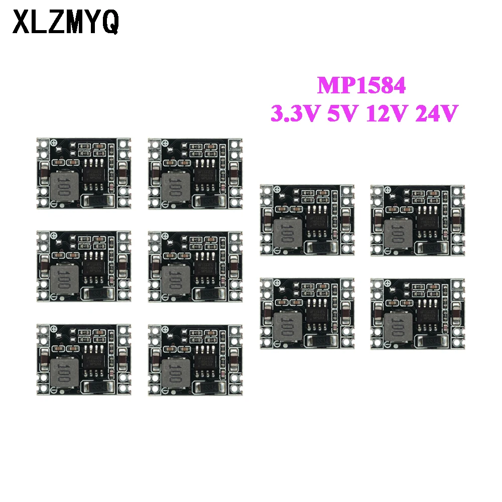 Модуль питания MP1584 DC-DC 3A понижающий модуль 5 В-12 в 24 В до 3 9 12 замена постоянного