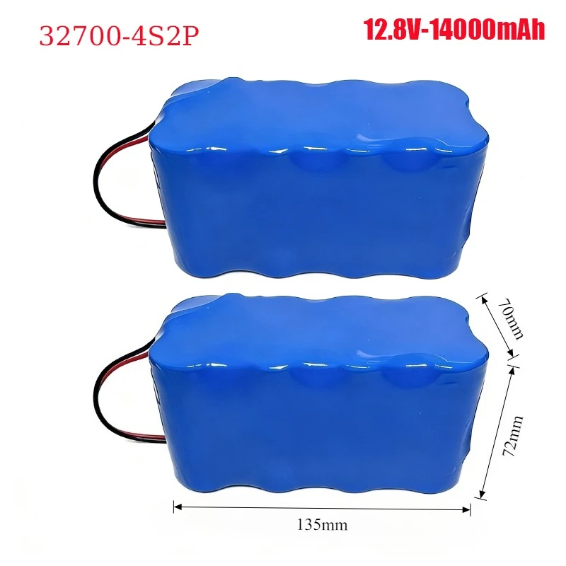 Аккумуляторный блок LiFePO4 32700 4S1P-4S2P 12.8В 7Ач14Ач с BMS для электролодок, дронов, игрушечных машинок и т.д., источник бесперебойного питания (art.: 3920d8bfef1f2) - 3920d8bfef1f2