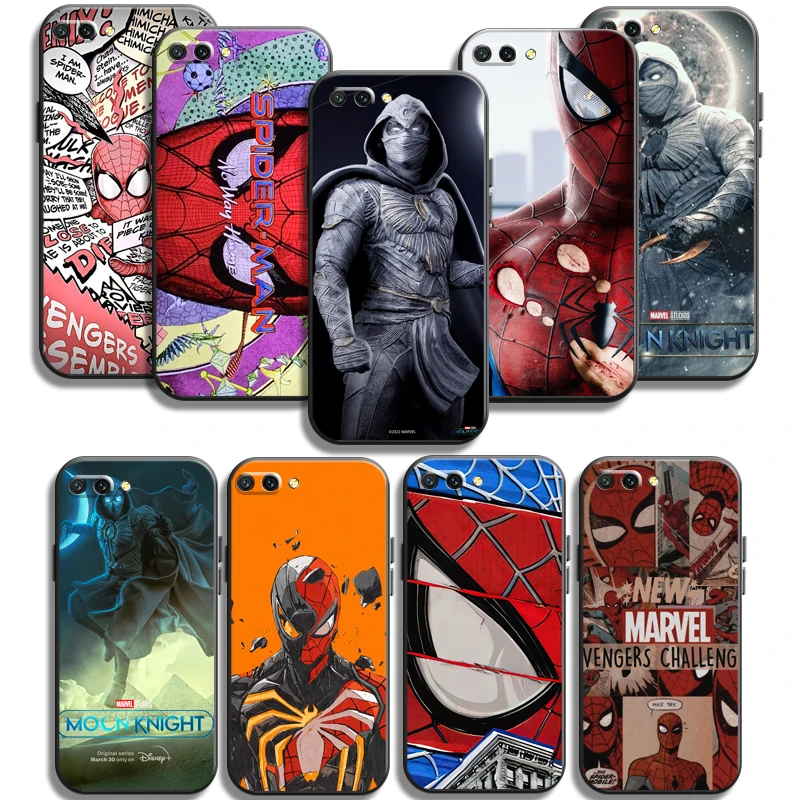 

Marvel Spiderman Phone Cases For Huawei Honor P30 P30 Pro P30 Lite Honor 8X 9 9X 9 Lite 10i 10 Lite 10X Lite Soft TPU Funda